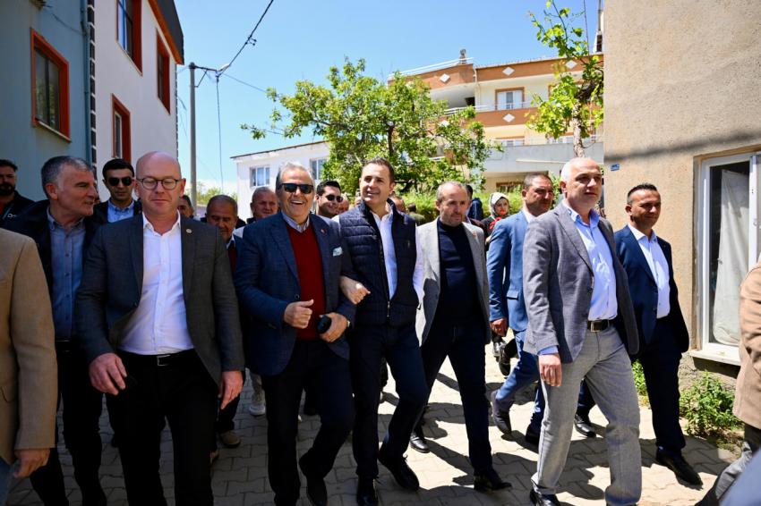 Akın’dan Kaymak Yapım ve Bal Dolum Tesisi müjdesi