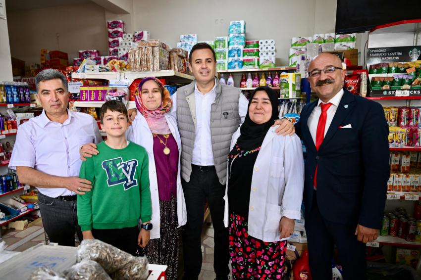 Akın, hafta sonu mesaisini köy hayırlarına ayırdı