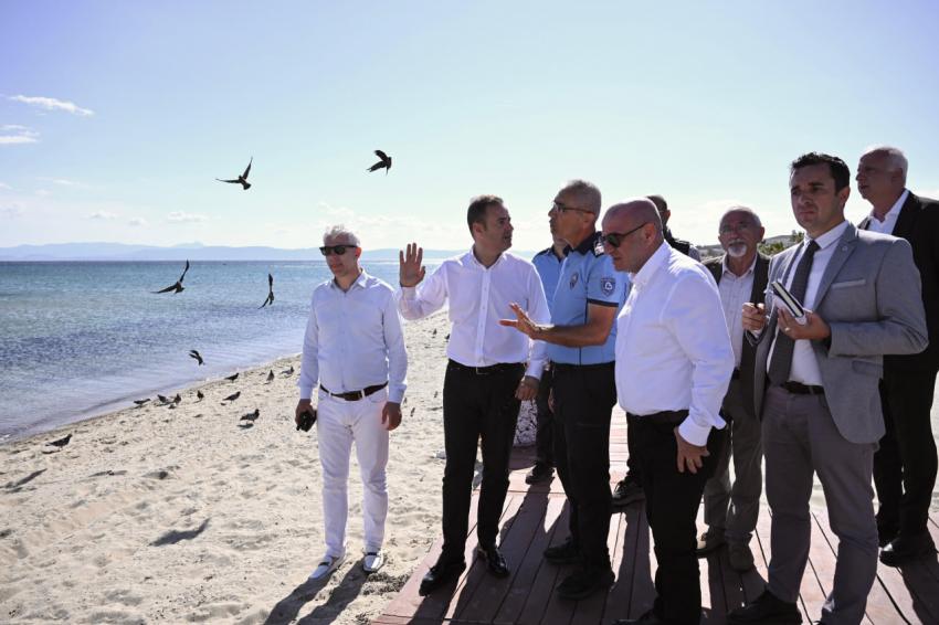 Akın’dan Sarımsaklı Plajı’na Bayram Öncesi denetim