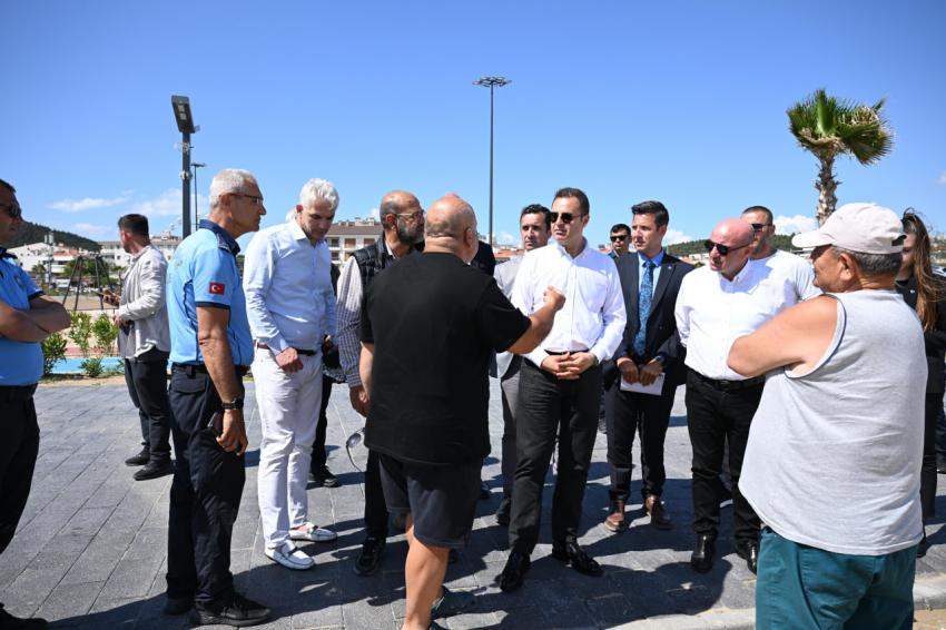 Akın’dan Sarımsaklı Plajı’na Bayram Öncesi denetim