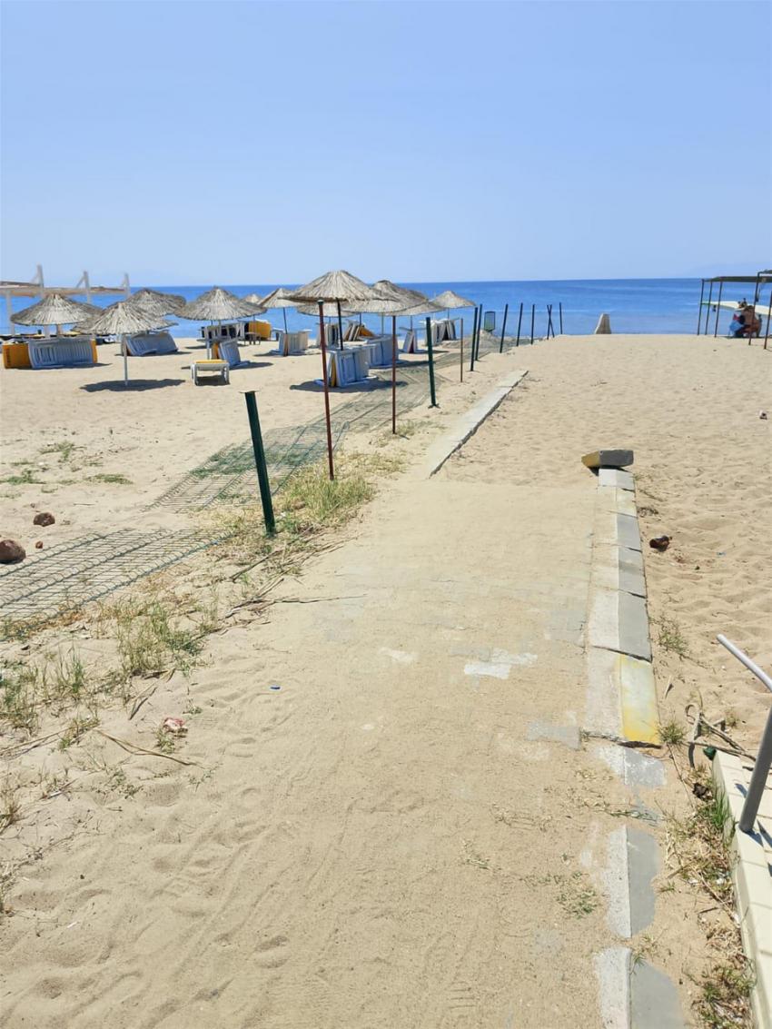 Başkan Akın, halkın plajlarına sahip çıkıyor