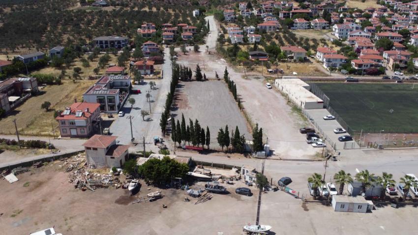 Cunda’ya 380 Metre Uzunluğunda Alternatif Yeni Yol Kazandırıldı