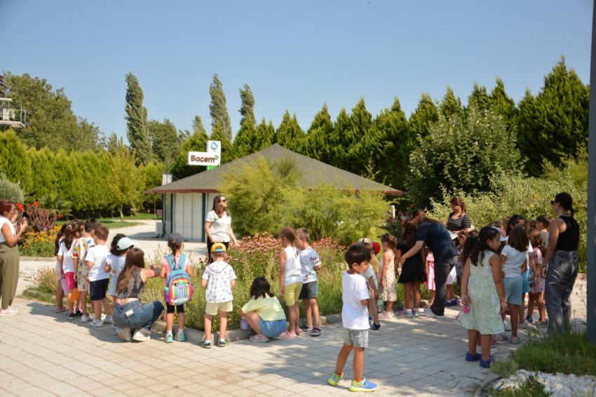 Minik misafirlerden BAÇEM’e anlamlı ziyaret