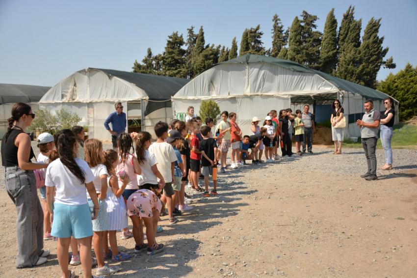 Minik misafirlerden BAÇEM’e anlamlı ziyaret