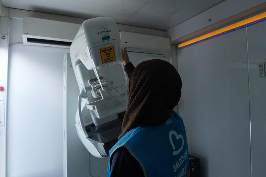 Büyükşehir’in Mobil KETEM Tırı Gönen’de