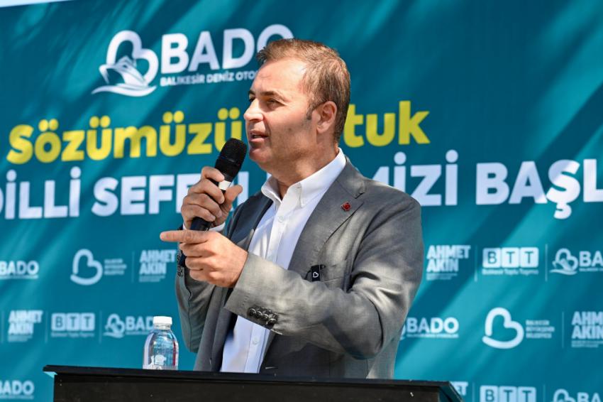 Ahmet Akın sözünü tuttu: Ayvalık-Midilli seferleri başladı
