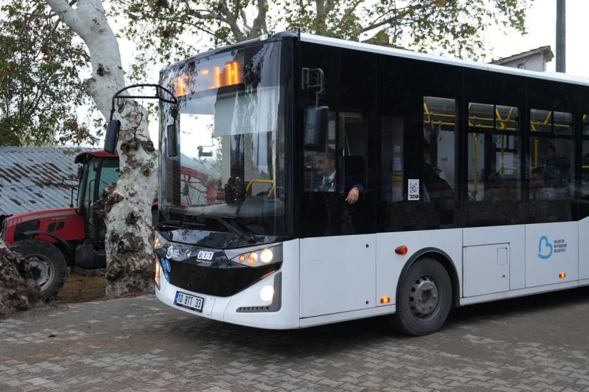 Başkan Akın’ın ulaşım hizmeti üç mahalleye nefes aldırdı