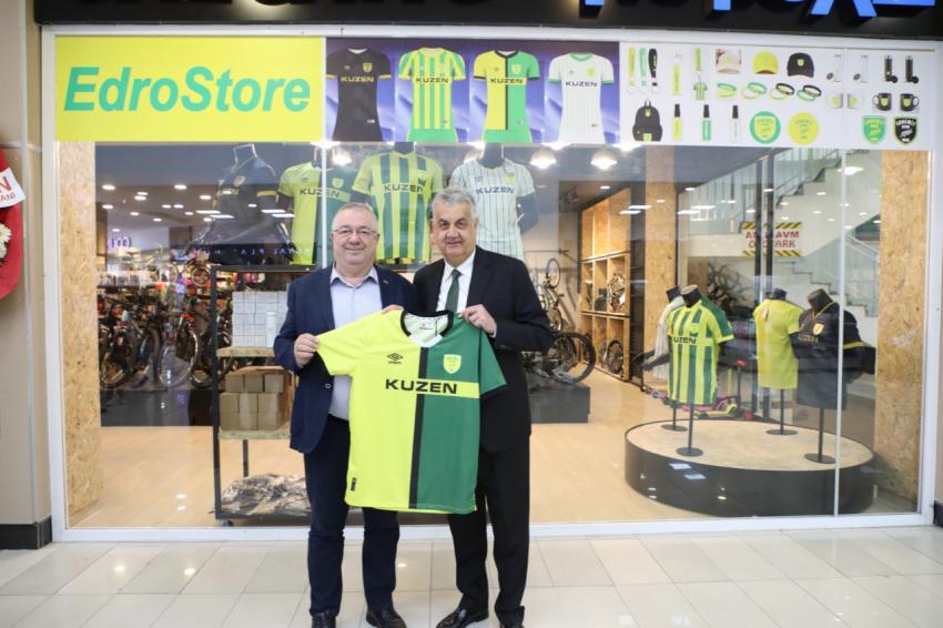 Edremitspor Taraftar Mağazası “EdroStore” hizmete açıldı