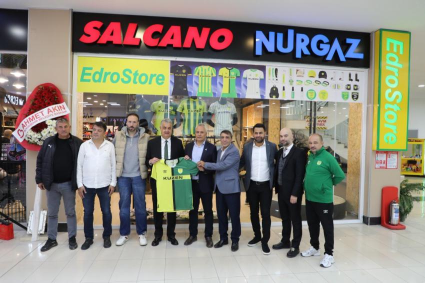 Edremitspor Taraftar Mağazası “EdroStore” hizmete açıldı