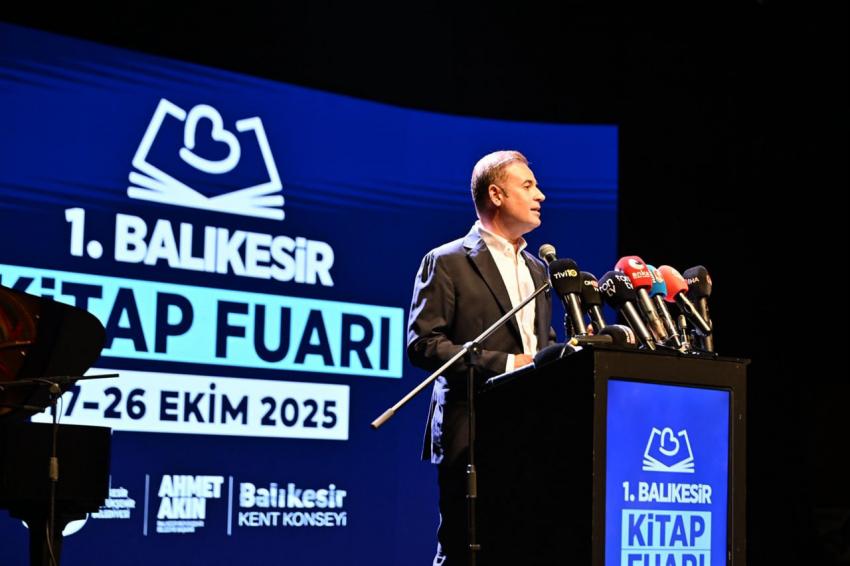 Akın: “Kitap fuarımızı Balıkesir’imize armağan ediyoruz”
