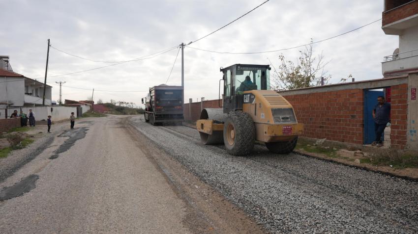 Büyükşehir’den Kabakdere Mahallesi’nde hummalı çalışma