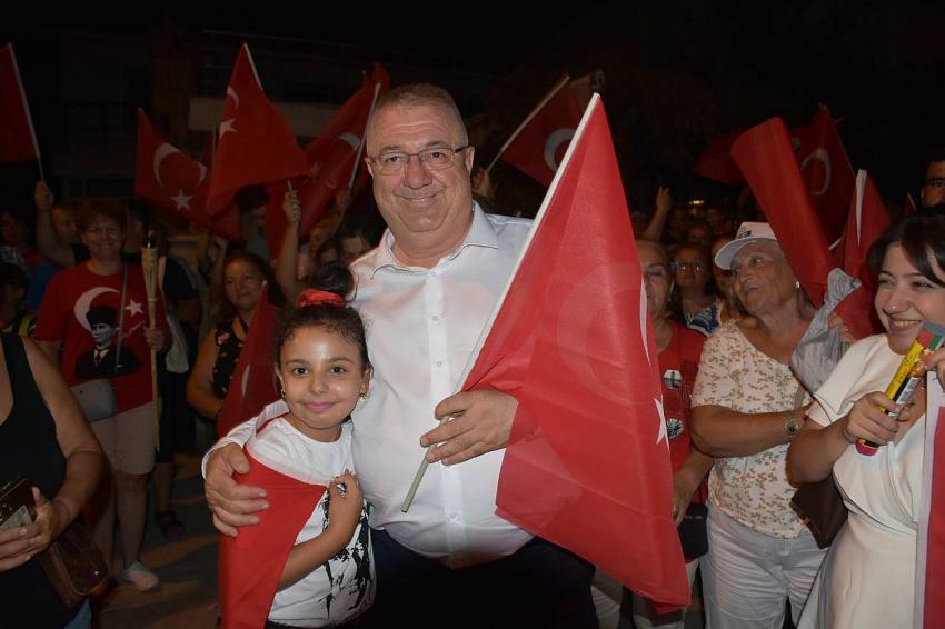 30 Ağustos Zafer Bayramı Edremit'te coşkuyla kutlandı