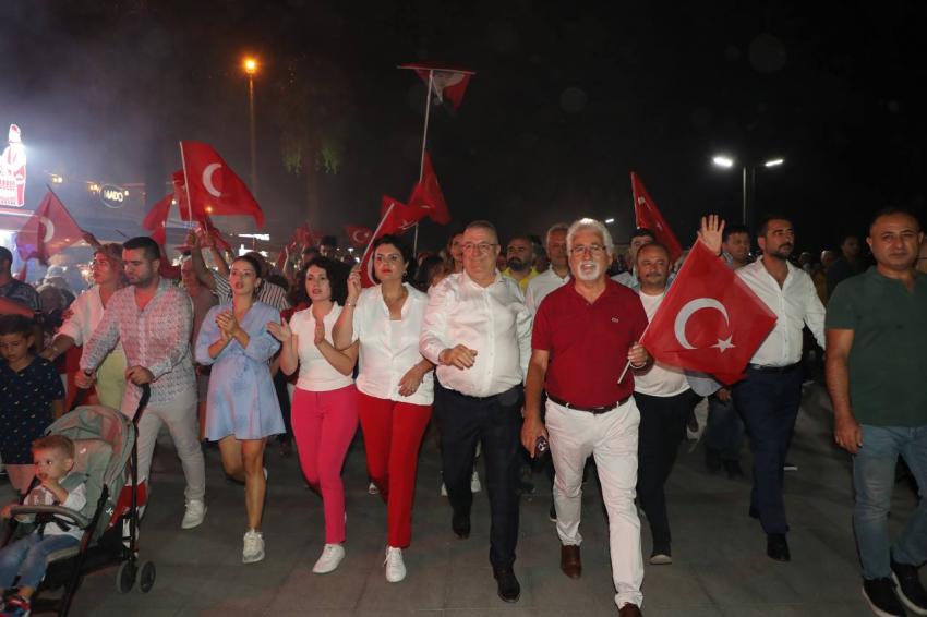 30 Ağustos Zafer Bayramı Edremit'te coşkuyla kutlandı