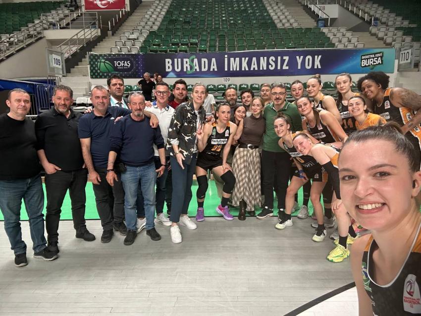 Şampiyon Gürespor, namağlup serisini Bursa’da sürdürdü