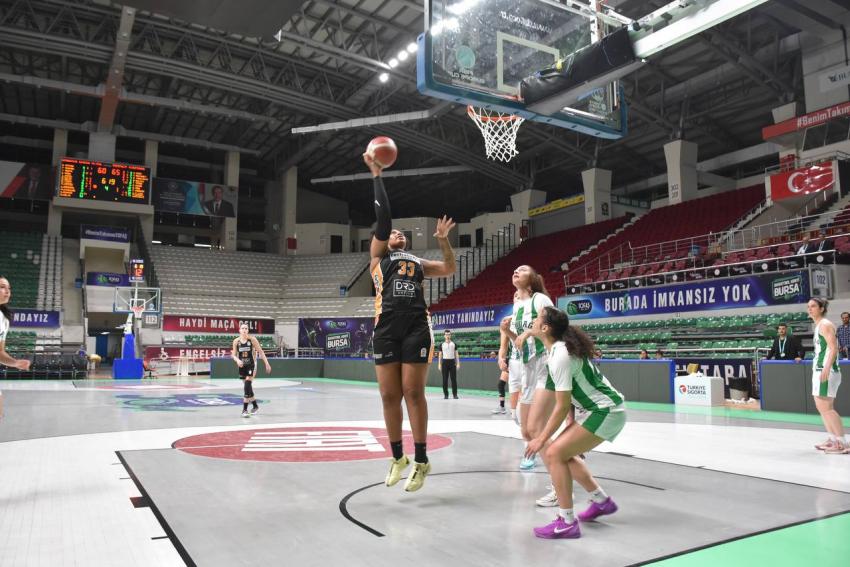 Şampiyon Gürespor, namağlup serisini Bursa’da sürdürdü