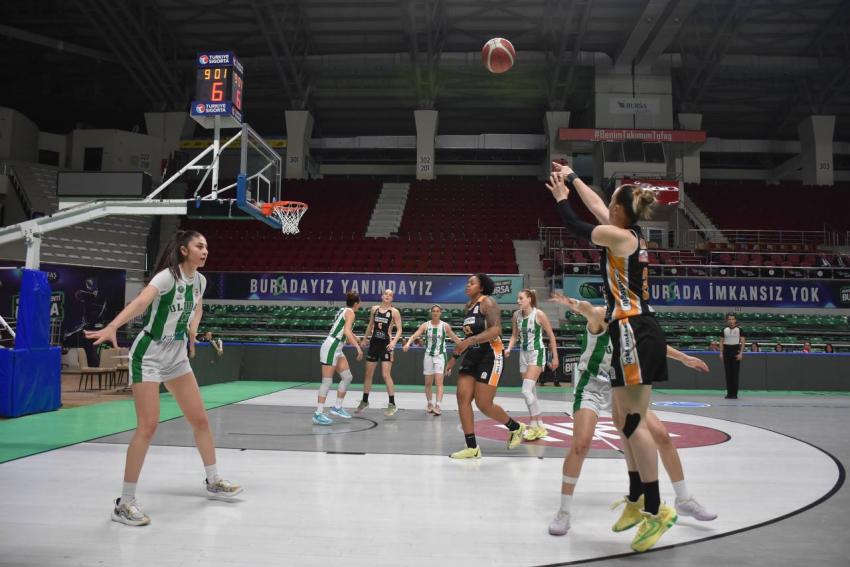 Şampiyon Gürespor, namağlup serisini Bursa’da sürdürdü