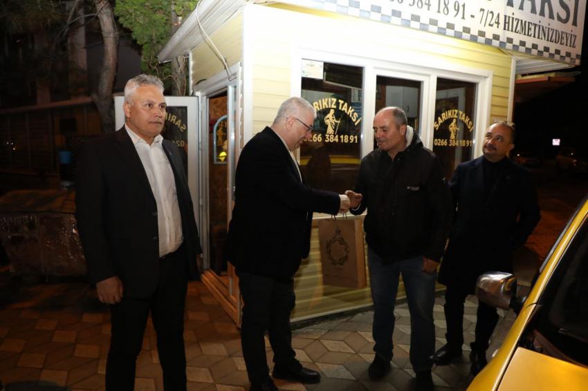 Başkan Ertaş yeni yılı vatandaşlarla birlikte karşıladı