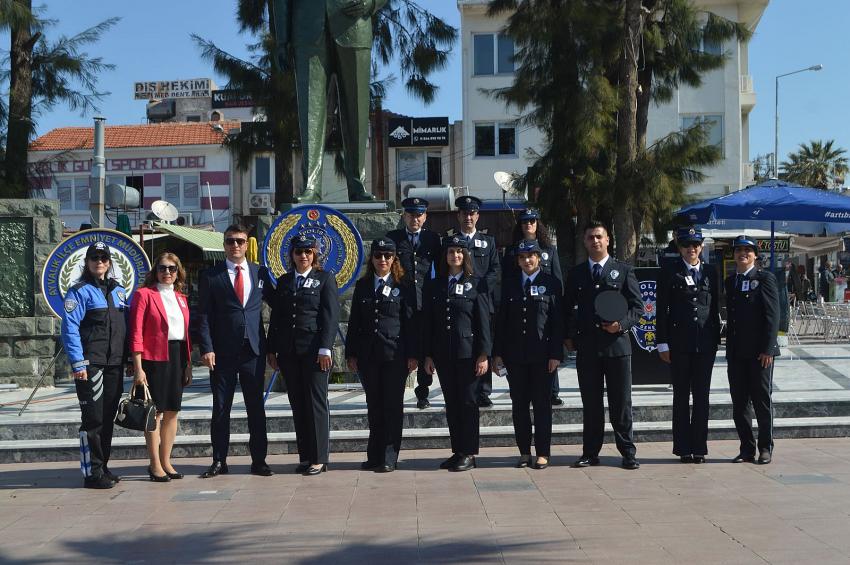 AYVALIK’TA TÜRK POLİS TEŞKİLATI’NIN 180. ONUR YILDÖNÜMÜ KUTLANDI