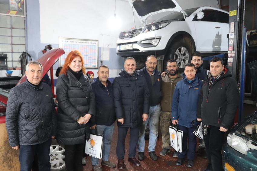 BAŞKAN MEHMET DOĞAN’DAN KÜÇÜK SANAYI ÇIKARMASI