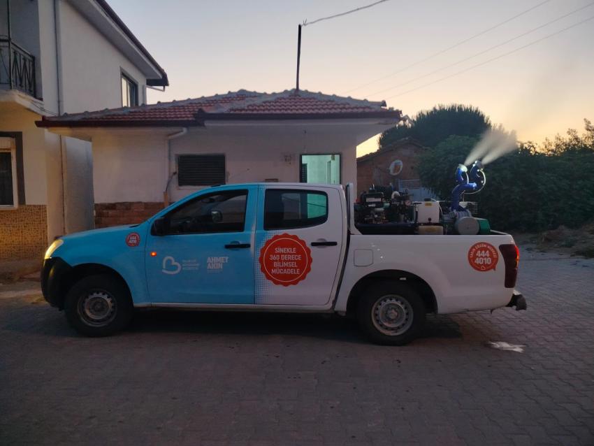 Sivrisineksiz bir yaz için Büyükşehir ekiplerinden yoğun mesai