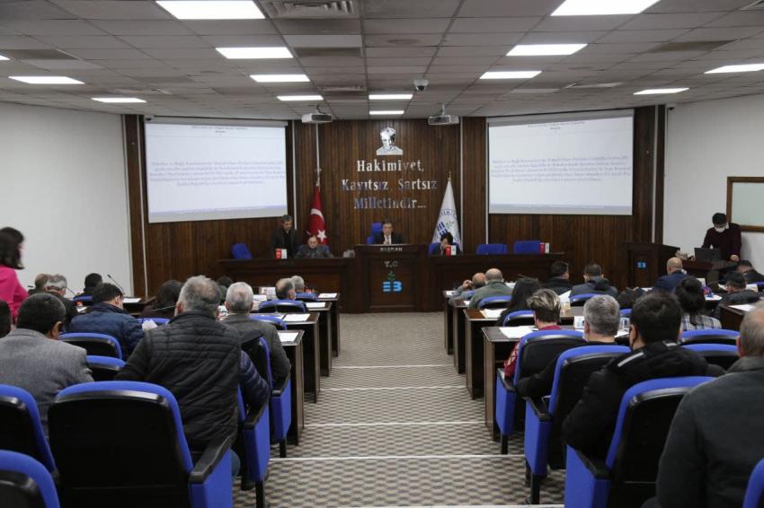 EDREMİT BELEDİYE MECLİSİ TOPLANDI