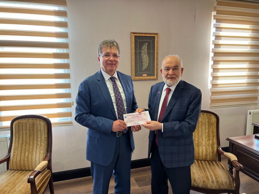 BAŞKAN ARSLAN’DAN LIDERLERE KITAP FUARI DAVETI