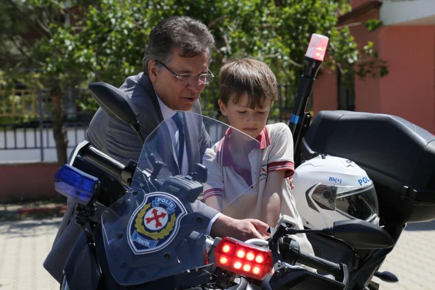 EDREMIT’TE TRAFIK HAFTASI KUTLANDI