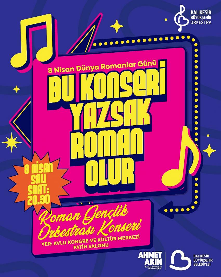 Başkan Akın’ın müjdelediği Roman Gençlik Orkestrası ilk konserine çıkıyor