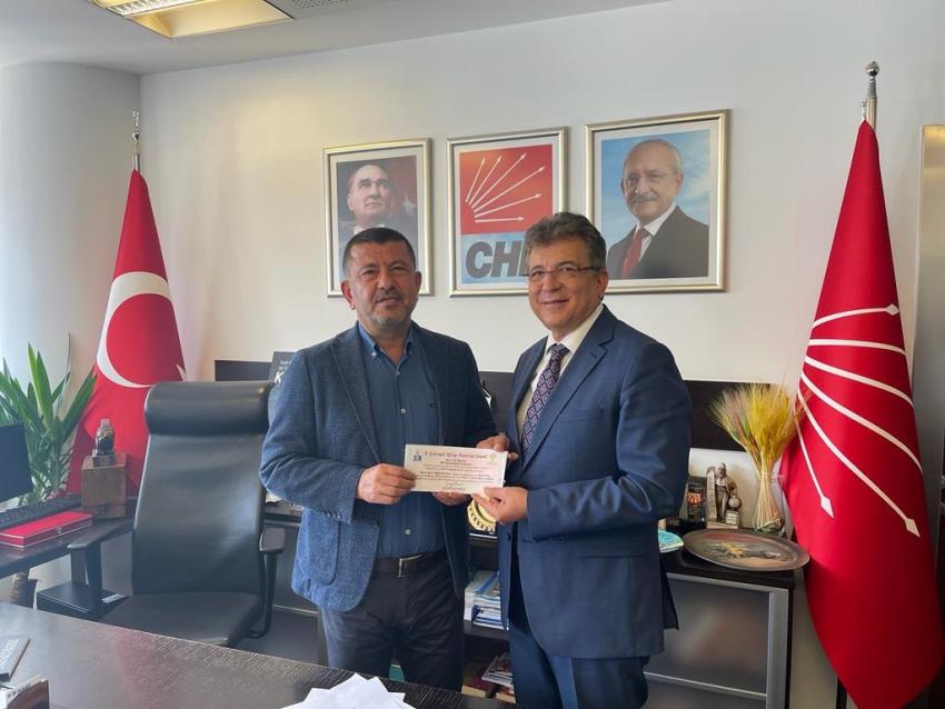 BAŞKAN ARSLAN’DAN LIDERLERE KITAP FUARI DAVETI