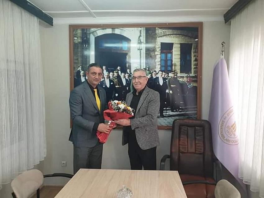 CUMHURİYET HALK PARTİSİNDEN YENİ  SEÇİLEN ODA BAŞKANLARINA ZİYARET