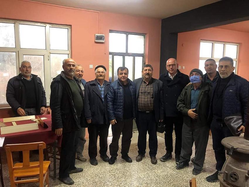 CHP’Lİ SARI MAHALLELERİ ZİYARET ETTİ