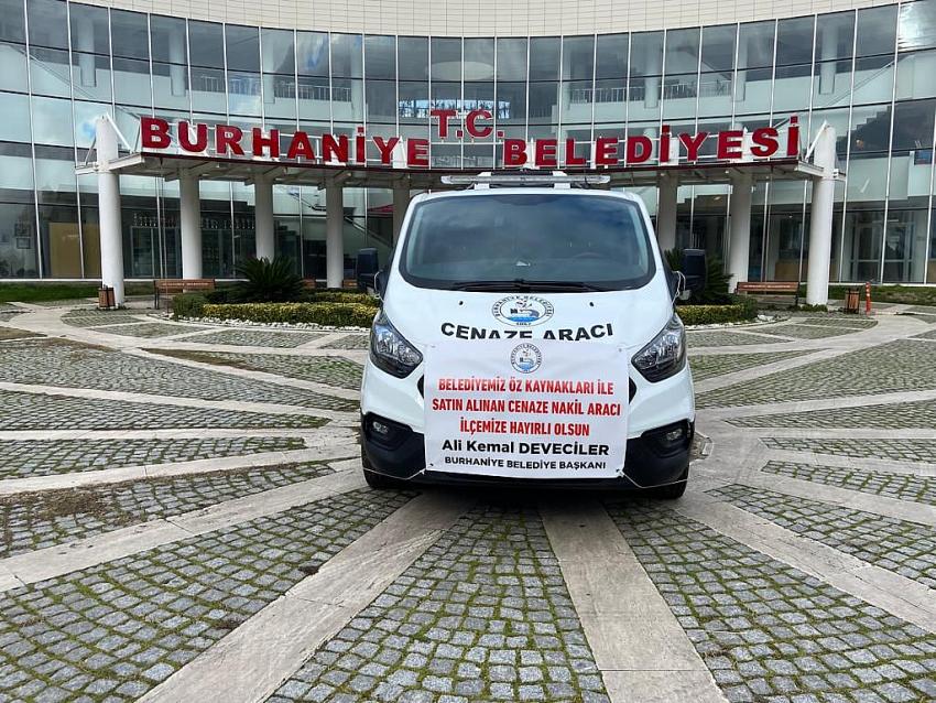 BURHANİYE BELEDİYESİNİN ARAÇ FİLOSU GÜÇLENİYOR