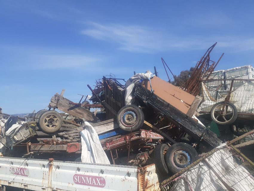 EDREMIT'TE POLISIN ŞOK HURDACI OPERASYONU