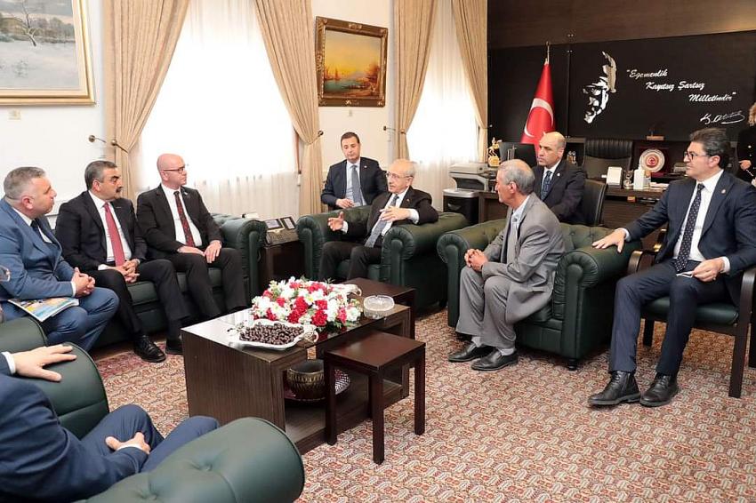 BAŞKAN SARI’DAN KILIÇDAROĞLU’NA ZİYARET