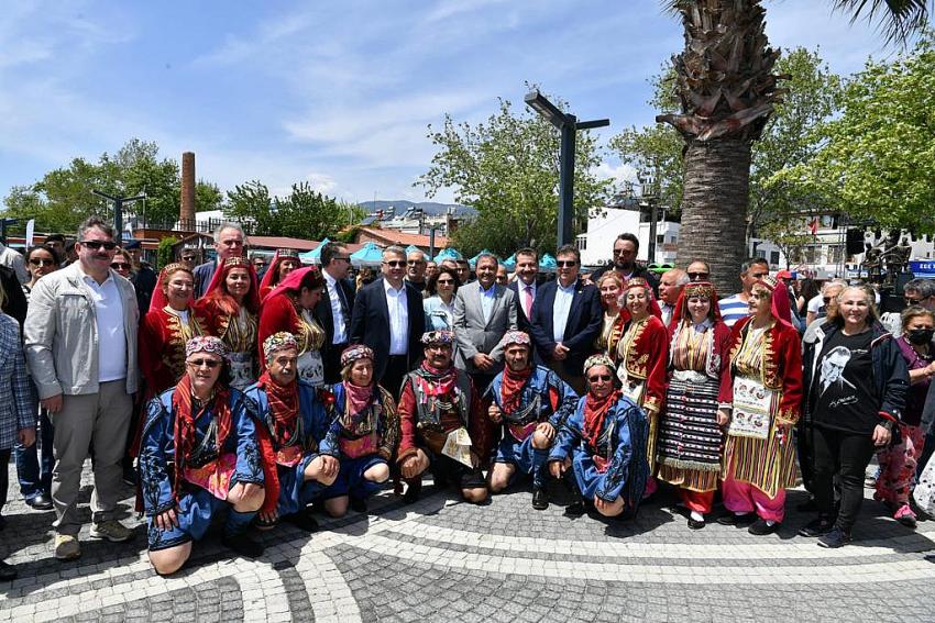 GÜRE'DE BAHAR ŞENLIKLE KARŞILANDI
