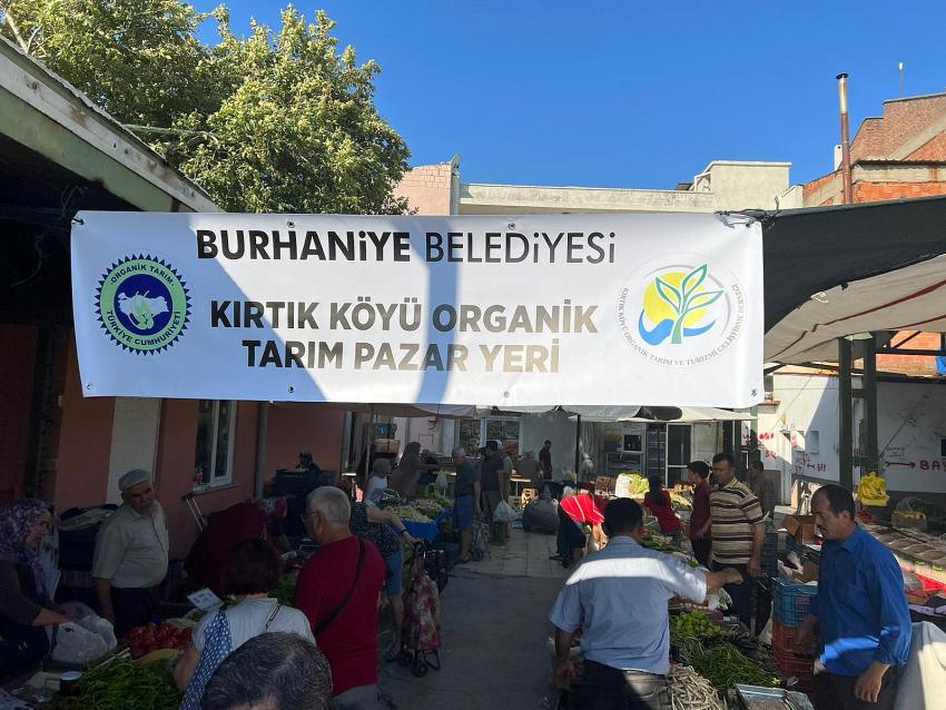 VALI ŞILDAK'TAN BURHANIYE PAZARINA ZIYARET