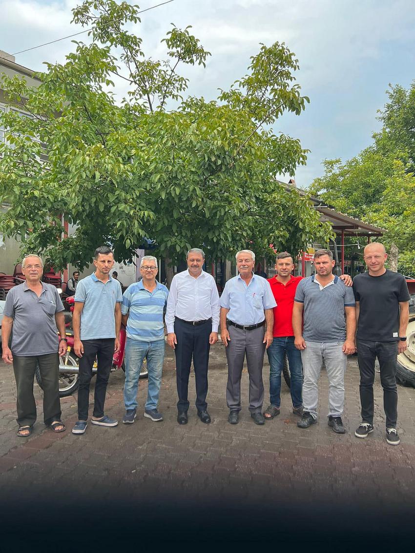 VALI ŞILDAK'TAN PAMUKÇU'YA SÜRPRIZ ZIYARET