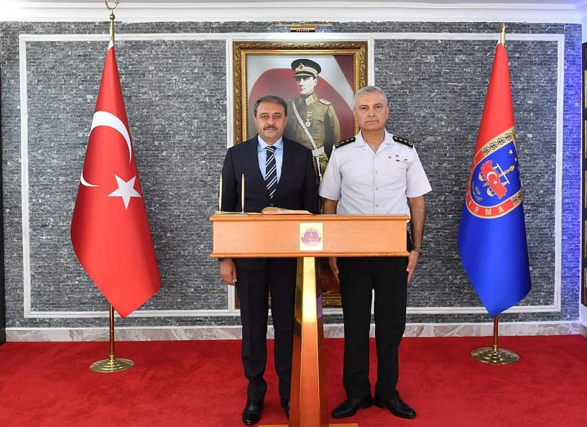 VALI ŞILDAK'TAN ALBAY YILDIZ'A ZIYARET