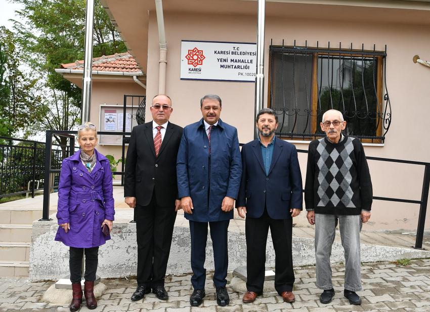 VALI ŞILDAK'TAN MUHTARLAR GÜNÜ ZIYARETLERI