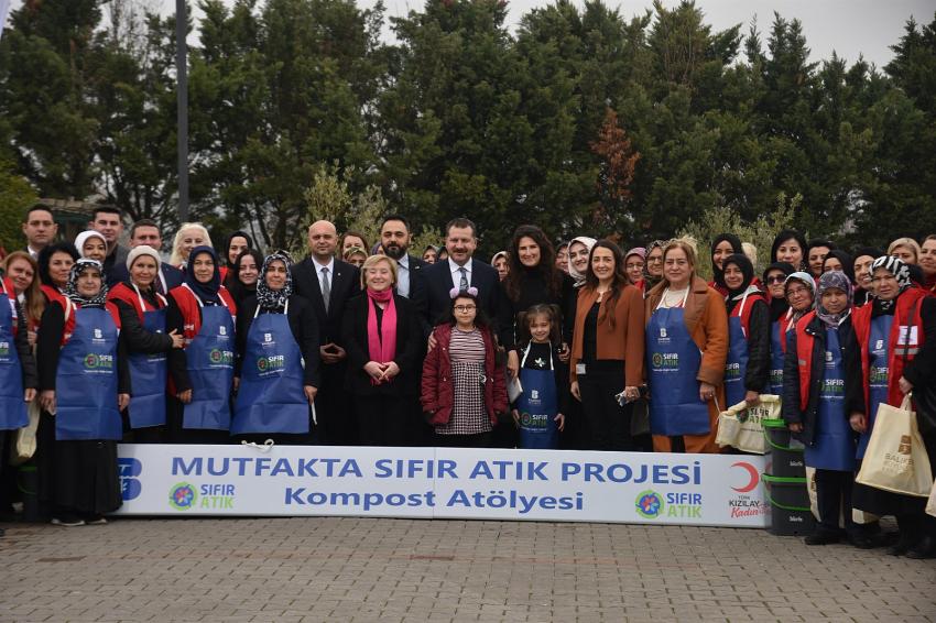 ‘MUTFAKTA SIFIR ATIK PROJESI’ BAŞLADI