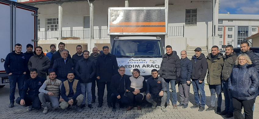 EDREMIT TICARET ODASI'NDAN AFET YARDIM KAMPANYASI