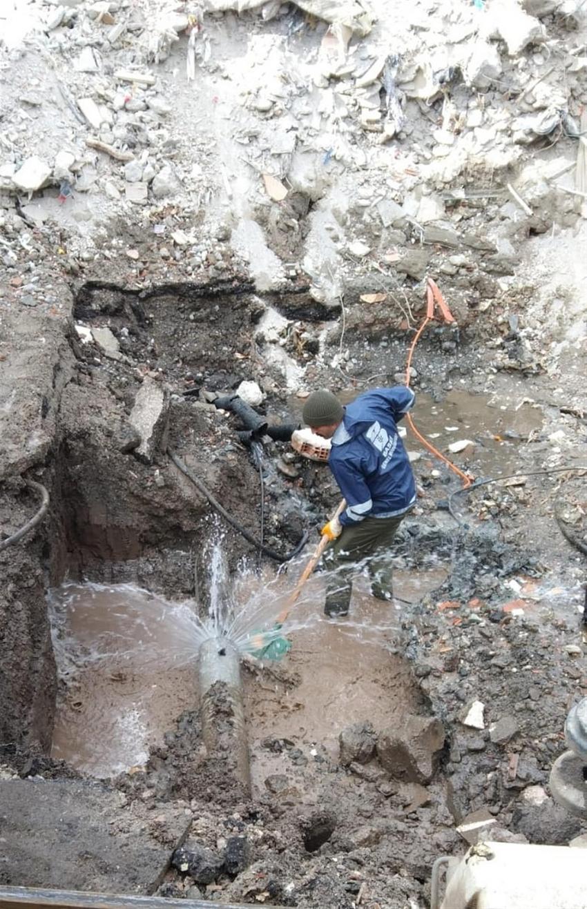 BALIKESIR, OSMANIYE SU ŞEBEKESINE HAYAT VERIYOR