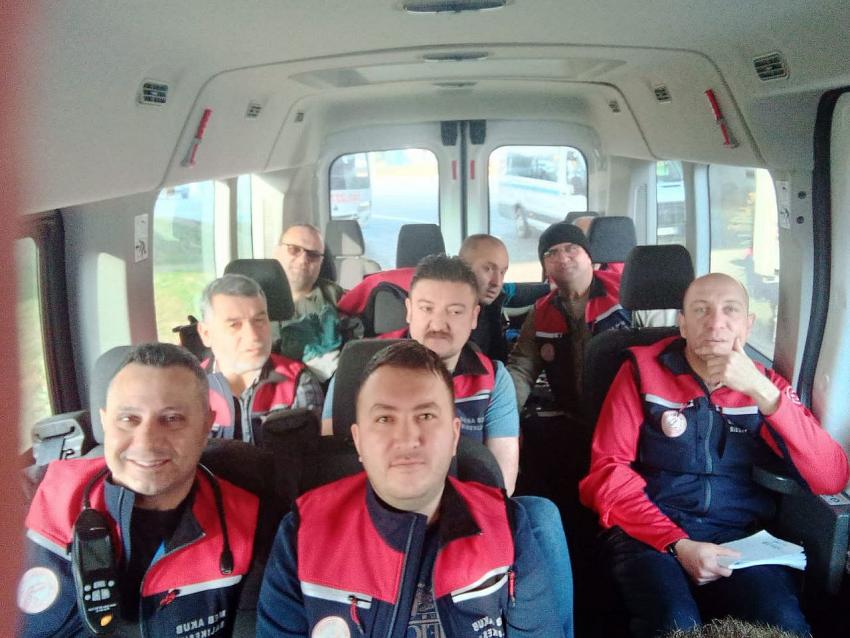 'TEKNIK ÇÖZÜM EKIBI' GAZIANTEP'TEN DÖNDÜ