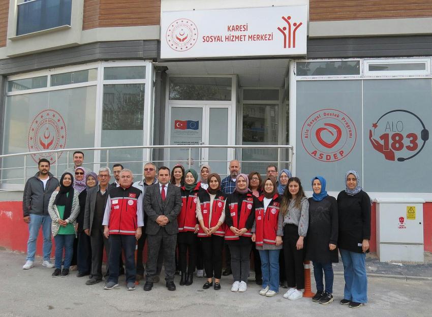 KARESİ SOSYAL HİZMET MERKEZİ AÇILDI
