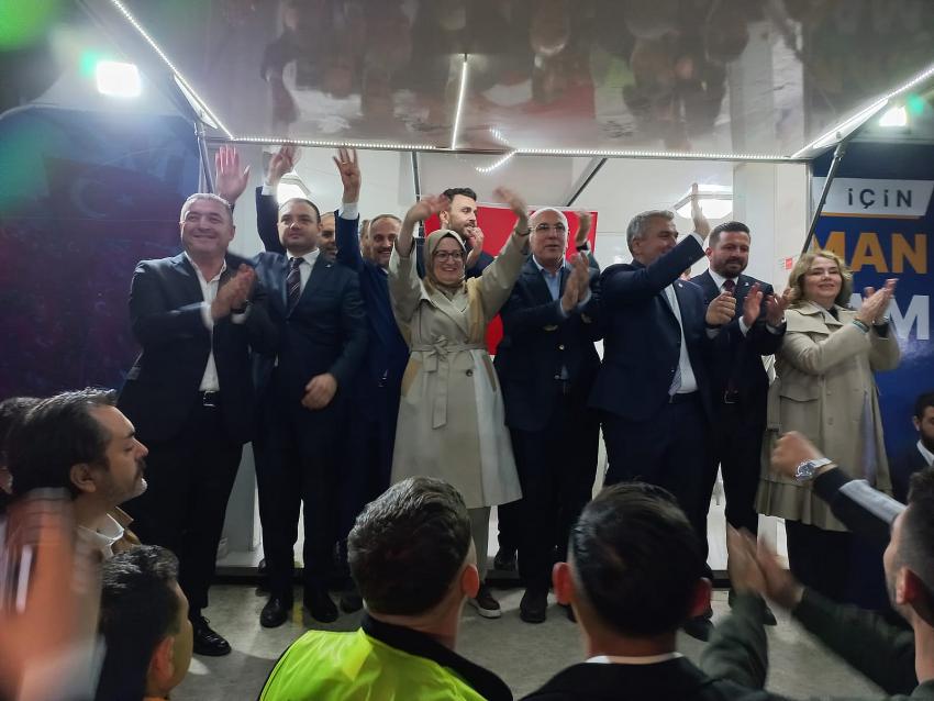 AK PARTILI MILLETVEKILI ADAYLARININ EDREMIT ÇIKARTMASI