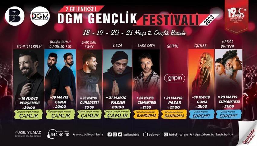 BÜYÜKŞEHIR’DEN, 19 MAYIS’A ÖZEL GENÇLIK FESTIVALI