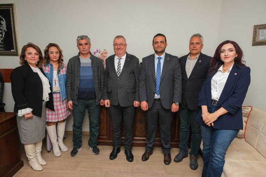 MEHMET ERTAŞ, 14 MART TIP BAYRAMINDA SAĞLIK ÇALIŞANLARINI ZİYARET ETTİ