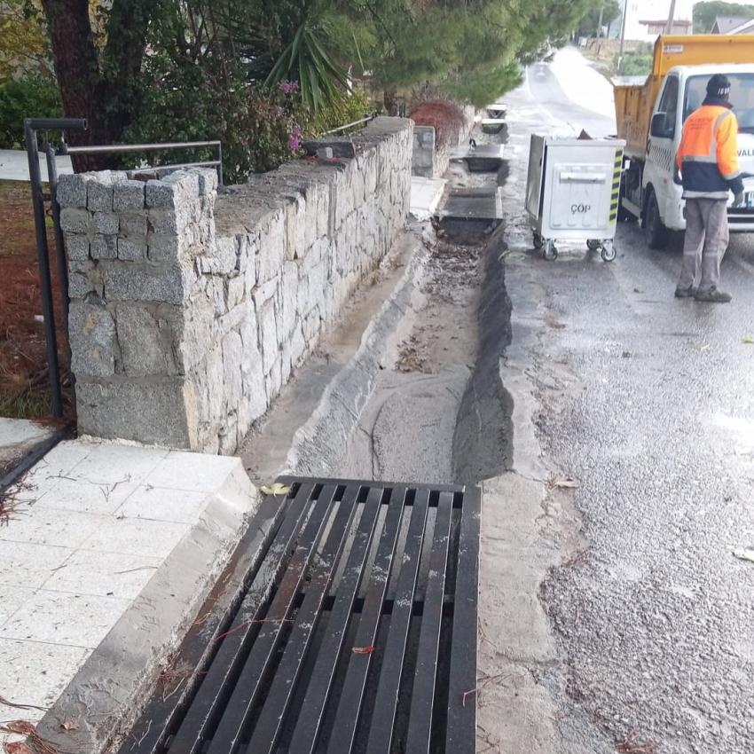 Yağmurun ardından dip bucak temizlik...