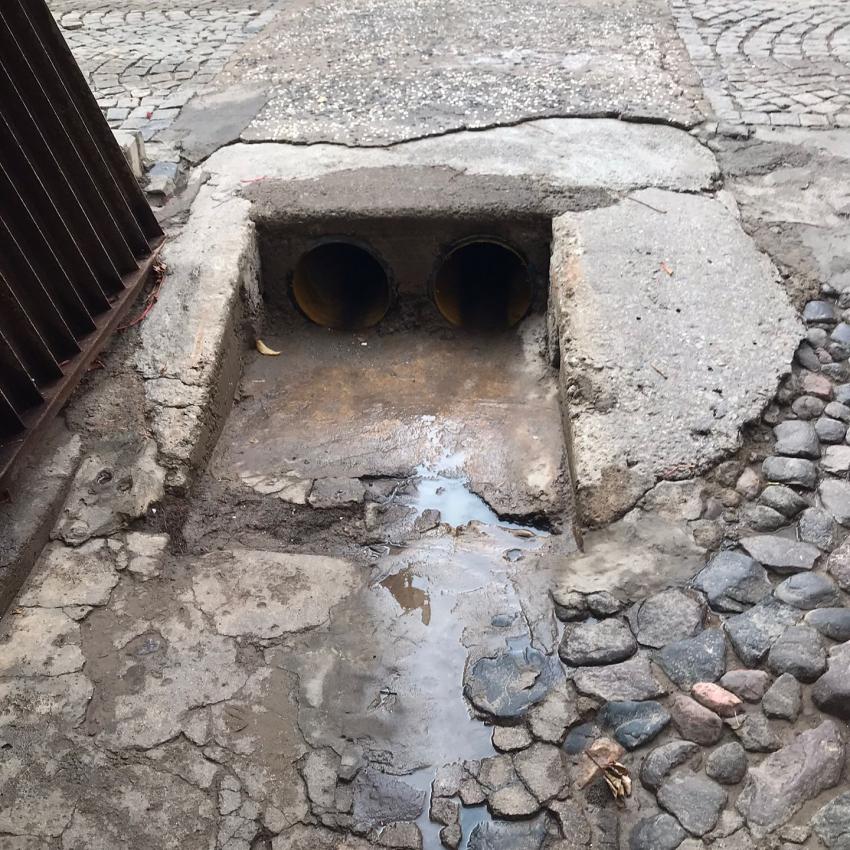 Yağmurun ardından dip bucak temizlik...