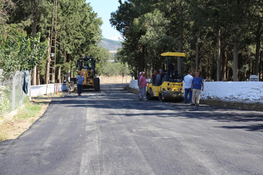 EDREMIT’TE ASFALTLAMA TAM HIZ DEVAM EDIYOR